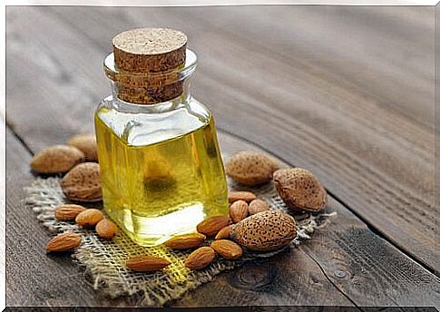 Almond oil - a remedy for bags under the eyes