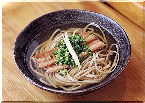 Japanese noodle soup