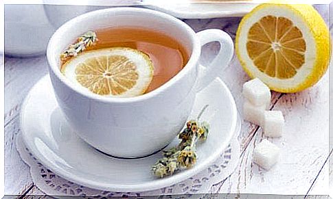 Lemon infusion - a remedy for headaches