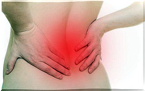 Pain in the lumbar region