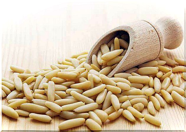 Pine nuts.