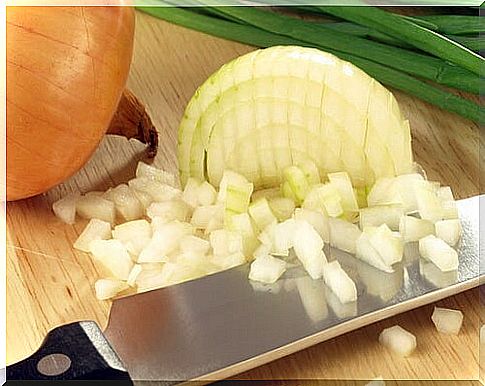 chopped onion