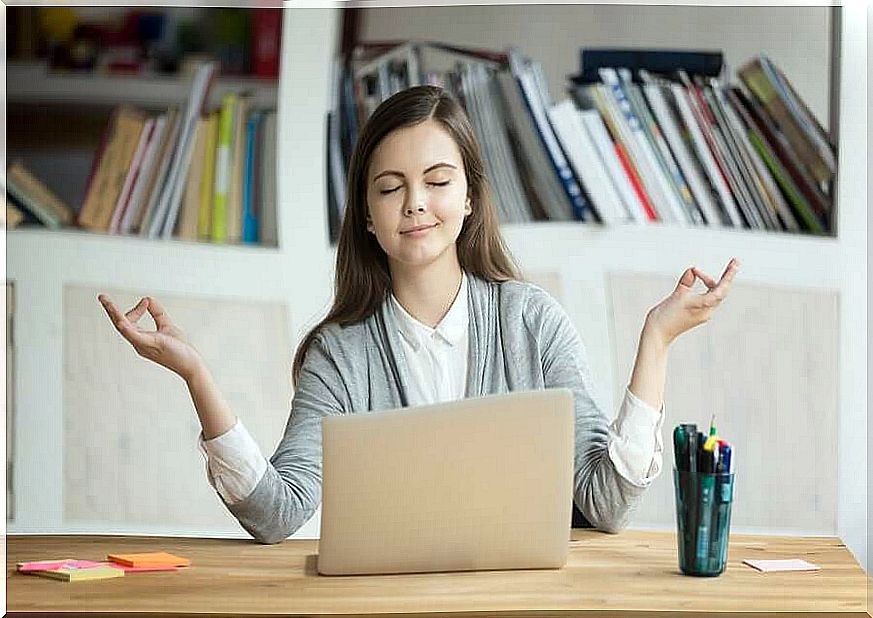 Meditation and breathing exercises allow you to disconnect and calm down.