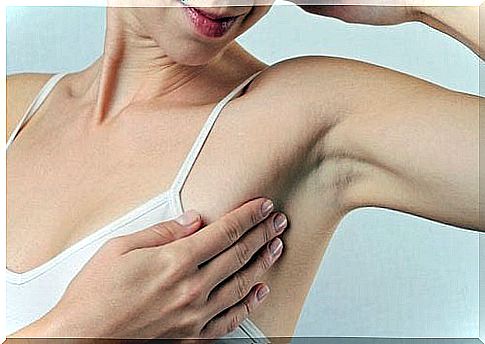 armpit of a woman