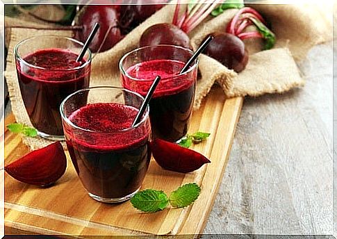 Beet shake for varicose veins